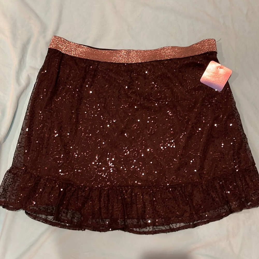 Disney Make your Mark sequin black skirt